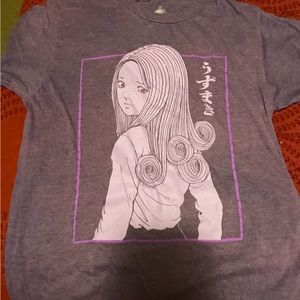 Junji Ito Collection Uzumaki T-Shirt UNISEX Anime Crunchyroll Hot Topic  Size M